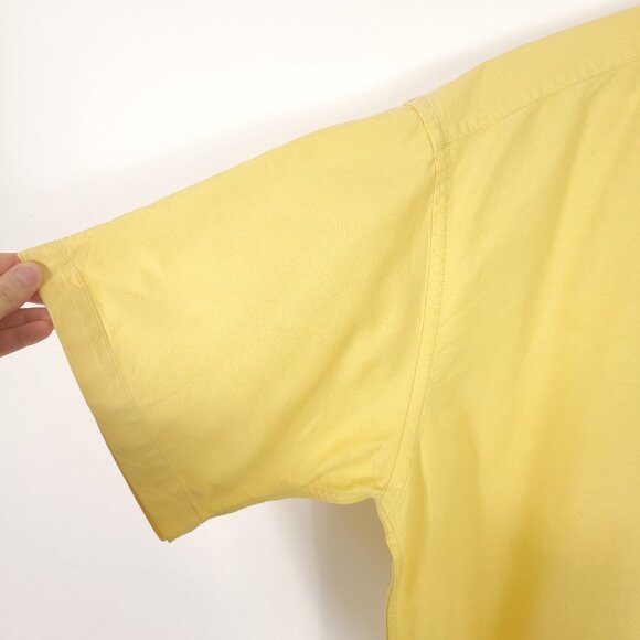 Vintage Tommy Hilfiger Yellow Button Down Shirt - Picture 2 of 9